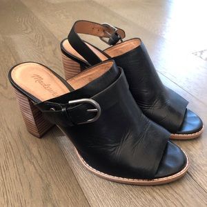 Madewell Convertible Slingback Mules, Size 8.5